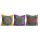 Stylish Cushion Cover Set (3 Pieces), 43 x 43 cm | 50% Cotton & 50% Polyester, Machine Washable at 30°C, Ironable, Digital Print | Perfect for Home Decor
