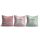 Stylish Cushion Cover Set (3 Pieces), 43 x 43 cm | 50% Cotton & 50% Polyester, Machine Washable at 30°C, Ironable, Digital Print | Perfect for Home Decor