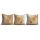 Stylish Cushion Cover Set (3 Pieces), 43 x 43 cm | 50% Cotton & 50% Polyester, Machine Washable at 30°C, Ironable, Digital Print | Perfect for Home Decor