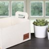 Stylish Cream Felt Basket, 30 x 20 x 15 cm | 100% Soft Felt Material | Perfect for Organizing Home, Office & Nursery | Chic & Functional Storage Solution