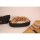 Handmade Cotton Bread Basket Set (3 Pieces), Black Jute Rope, 12 x 22 x 5 cm | Stylish & Functional Storage for Kitchen & Dining | Perfect for Bread & More