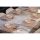 Handmade Table Mat Set (6 Pieces) with PU Leather Knife Holder, 30 x 40 cm, 100% Cotton Jute Rope, Elegant Beige Design for Dining & Kitchen Use