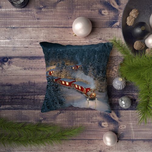 Soft & Stylish Cushion (43 x 43 cm), 50% Cotton/50% Polyester, Machine Washable at 30°C, Ironable, Silicone Filling, Lightweight 400g | Perfect for Home Decor