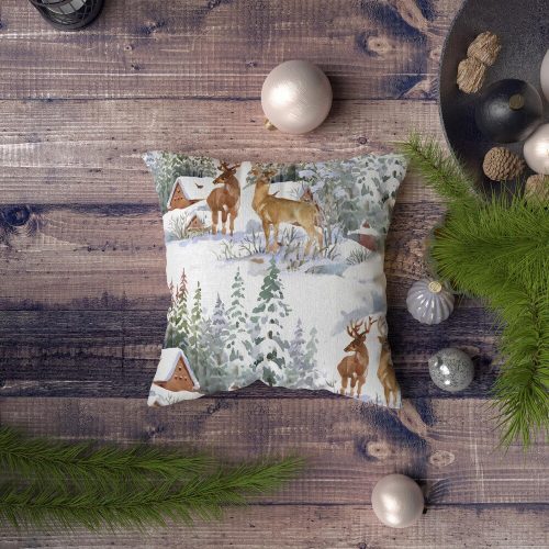 Stylish Cushion Cover, 43 x 43 cm, 50% Polyester & 50% Cotton | Digital Print, Machine Washable at 30°C | Perfect for Home Decor & Comfort