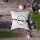 Stylish Cushion Cover, 43 x 43 cm, 50% Polyester & 50% Cotton | Digital Print, Machine Washable at 30°C | Perfect for Home Decor & Comfort