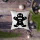Stylish Cushion Cover, 43 x 43 cm, 50% Polyester & 50% Cotton | Digital Print, Machine Washable at 30°C | Perfect for Home Decor & Comfort