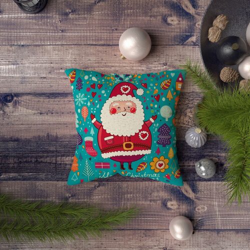 Stylish Cushion Cover, 43 x 43 cm, 50% Polyester & 50% Cotton | Digital Print, Machine Washable at 30°C | Perfect for Home Decor & Comfort
