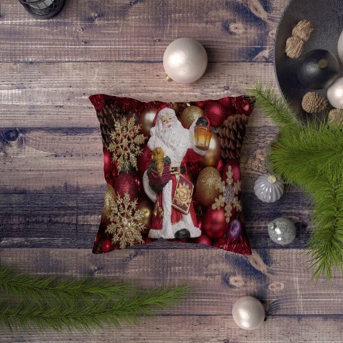 Soft & Stylish Cushion (43 x 43 cm), 50% Cotton/50% Polyester, Machine Washable at 30°C, Ironable, Silicone Filling, Lightweight 400g | Perfect for Home Decor