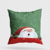 Soft & Stylish Cushion (43 x 43 cm), 50% Cotton/50% Polyester, Washable & Ironable, Concealed Zip, Silicone Filling | Perfect for Home Decor & Comfort