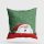 Soft & Stylish Cushion (43 x 43 cm), 50% Cotton/50% Polyester, Washable & Ironable, Concealed Zip, Silicone Filling | Perfect for Home Decor & Comfort