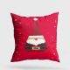 Soft & Stylish Cushion (43 x 43 cm), 50% Cotton/50% Polyester, Washable & Ironable, Concealed Zip, Silicone Filling | Perfect for Home Decor & Comfort