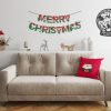 Soft & Stylish Cushion (43 x 43 cm), 50% Cotton/50% Polyester, Washable & Ironable, Concealed Zip, Silicone Filling | Perfect for Home Decor & Comfort
