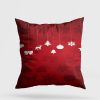 Soft & Stylish Cushion (43 x 43 cm), 50% Cotton/50% Polyester, Washable & Ironable, Concealed Zip, Silicone Filling | Perfect for Home Decor & Comfort