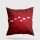 Soft & Stylish Cushion (43 x 43 cm), 50% Cotton/50% Polyester, Washable & Ironable, Concealed Zip, Silicone Filling | Perfect for Home Decor & Comfort