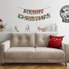 Soft & Stylish Cushion (43 x 43 cm), 50% Cotton/50% Polyester, Washable & Ironable, Concealed Zip, Silicone Filling | Perfect for Home Decor & Comfort