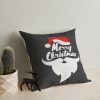 Soft & Stylish Cushion (43 x 43 cm), 50% Cotton/50% Polyester, Washable & Ironable, Concealed Zip, Silicone Filling | Perfect for Home Decor & Comfort