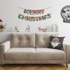 Soft & Stylish Cushion (43 x 43 cm), 50% Cotton/50% Polyester, Washable & Ironable, Concealed Zip, Silicone Filling | Perfect for Home Decor & Comfort
