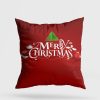 Soft & Stylish Cushion (43 x 43 cm), 50% Cotton/50% Polyester, Washable & Ironable, Concealed Zip, Silicone Filling | Perfect for Home Decor & Comfort
