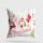 Soft & Stylish Cushion (43 x 43 cm), 50% Cotton/50% Polyester, Washable & Ironable, Concealed Zip, Silicone Filling | Perfect for Home Decor & Comfort