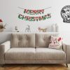 Soft & Stylish Cushion (43 x 43 cm), 50% Cotton/50% Polyester, Washable & Ironable, Concealed Zip, Silicone Filling | Perfect for Home Decor & Comfort