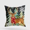 Soft & Stylish Cushion (43 x 43 cm), 50% Cotton/50% Polyester, Washable & Ironable, Concealed Zip, Silicone Filling | Perfect for Home Decor & Comfort
