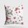 Soft & Stylish Cushion (43 x 43 cm), 50% Cotton/50% Polyester, Washable & Ironable, Concealed Zip, Silicone Filling | Perfect for Home Decor & Comfort