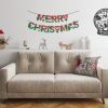 Soft & Stylish Cushion (43 x 43 cm), 50% Cotton/50% Polyester, Washable & Ironable, Concealed Zip, Silicone Filling | Perfect for Home Decor & Comfort