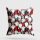 Soft & Stylish Cushion (43 x 43 cm), 50% Cotton/50% Polyester, Washable & Ironable, Concealed Zip, Silicone Filling | Perfect for Home Decor & Comfort