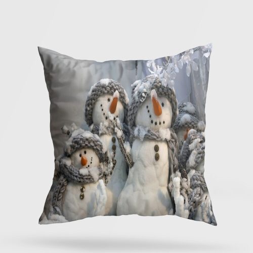 Soft & Stylish Cushion (43 x 43 cm), 50% Cotton/50% Polyester, Washable & Ironable, Concealed Zip, Silicone Filling | Perfect for Home Decor & Comfort