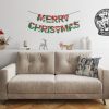 Soft & Stylish Cushion (43 x 43 cm), 50% Cotton/50% Polyester, Washable & Ironable, Concealed Zip, Silicone Filling | Perfect for Home Decor & Comfort