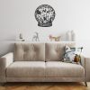 Soft & Stylish Cushion (43 x 43 cm), 50% Cotton/50% Polyester, Washable & Ironable, Concealed Zip, Silicone Filling | Perfect for Home Decor & Comfort