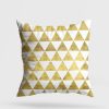 Soft & Stylish Cushion (43 x 43 cm), 50% Cotton/50% Polyester, Washable & Ironable, Concealed Zip, Silicone Filling | Perfect for Home Decor & Comfort