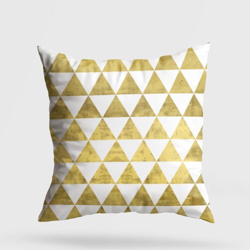Soft & Stylish Cushion (43 x 43 cm), 50% Cotton/50% Polyester, Washable & Ironable, Concealed Zip, Silicone Filling | Perfect for Home Decor & Comfort