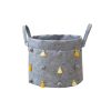 Stylish Grey Felt Basket, 20 x 24 cm | 100% Durable Felt | Perfect for Organizing Home & Office | Chic Storage Solution for Any Space