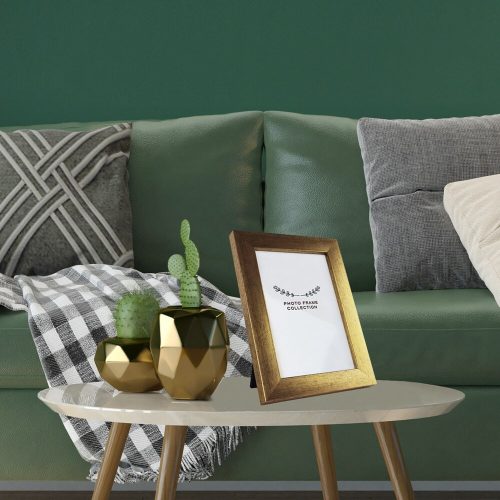 Elegant Gold Photo Frame (15 x 21 cm), 20 mm Width, 100% Plastic | Stylish Display for Home & Office Decor, Perfect for Cherished Memories