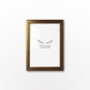 Elegant Gold Photo Frame (15 x 21 cm), 20 mm Width, 100% Plastic | Stylish Display for Home & Office Decor, Perfect for Cherished Memories