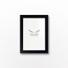 Elegant Black Photo Frame (15 x 21 cm), 20 mm Width | 100% Plastic, Durable & Stylish | Perfect for Home Decor & Office Display