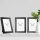 Elegant Black Photo Frame Set (3 Pieces), 13 x 18 cm | 100% Plastic, 20 mm Frame Width | Perfect for Home Decor & Gallery Walls