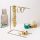 Elegant Gold Metal Jewellery Stand Organizer, 25 x 30 x 12 cm | 100% Durable Metal | Perfect for Organizing Necklaces, Earrings & Accessories