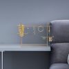 Elegant Gold Metal Jewellery Stand Organizer, 31 x 29 x 13 cm | 100% Durable Metal | Perfect for Organizing Necklaces, Earrings & Accessories