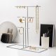Stylish Chrome Jewellery Stand Organizer, 40 x 41 x 15 cm | 100% Metal, Lightweight at 0.43 kg | Perfect for Elegant Storage & Display