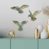 Elegant Decorative Object Set (3 Pieces) | 100% Polyester | Sizes: 25x5x11, 20x4x17, 21x6x13 | Lightweight & Stylish Accent for Home Décor