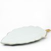 Elegant 30 cm White Ceramic Food Presentation Plate | 100% Ceramic, Perfect for Serving & Displaying Dishes | Ideal for Home & Events