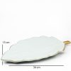 Elegant 30 cm White Ceramic Food Presentation Plate | 100% Ceramic, Perfect for Serving & Displaying Dishes | Ideal for Home & Events