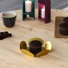 Elegant Gold Decorative Metal Accessory Set (3 Pieces) | 100% Metal, 1.5 mm Thickness | Large 36x36, Medium 26.5x26.5, Small 13x13 | Perfect for Home Decor