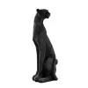 Hand-Painted Decorative Object, Black, 15 x 43 x 15 cm | 100% Polyester, Unique Color Variations | Perfect for Home Decor & Accent Pieces