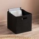 Stylish Black Felt Basket, 30 x 30 x 30 cm | 100% Felt Material | Ideal for Organizing & Storage | Care Instructions: Wipe Clean Only