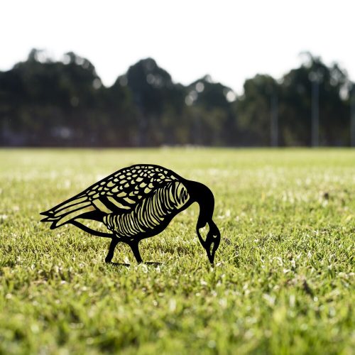 Elegant Black Decorative Object, 44 x 50 cm, 100% Metal (1.5 mm Thick) | No Assembly Required, Lightweight at 0.59 kg | Perfect for Modern Decor