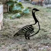 Elegant Black Decorative Object, 60 x 37 cm | 100% Metal, 1.5 mm Thickness | Lightweight (0.44 kg), No Assembly Required, Perfect for Modern Decor