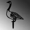 Elegant Black Decorative Object, 60 x 37 cm | 100% Metal, 1.5 mm Thickness | Lightweight (0.44 kg), No Assembly Required, Perfect for Modern Decor